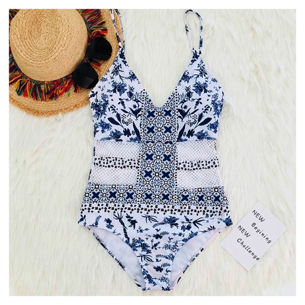 💙LAST ONE!💙GORGEOUS ONE PIECE BOHO SWIMSUIT💙 - Picture 3 of 5
